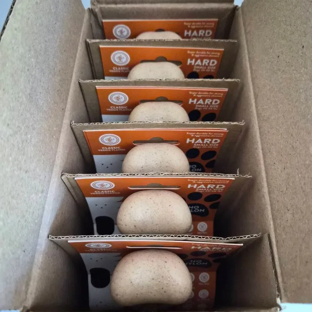 NIB 6pk BetterBone Small Size Hard Veggie Flavor Dog Chews